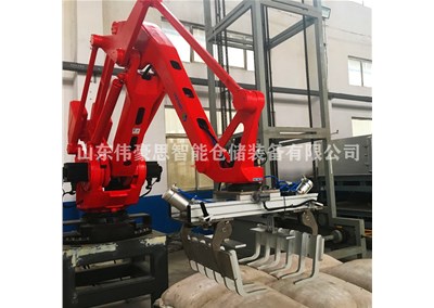 涂料劑全自動碼垛機的運行流程是什么？