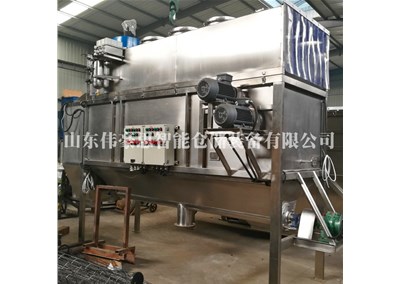 礦石粉自動拆袋倒料機(jī) 25KG袋料拆包輸送系統(tǒng)