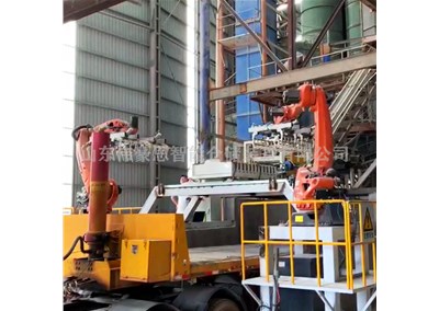 25KG玉米裝車機(jī)械手 全自動(dòng)雙抓手裝車設(shè)備