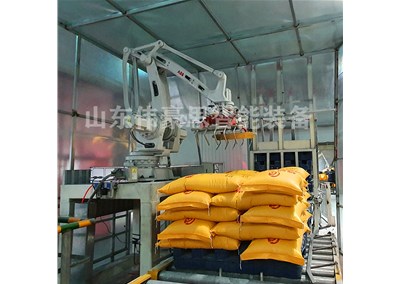 稀土全自動(dòng)碼垛機(jī)為什么受企業(yè)歡迎？