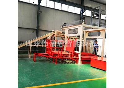 袋裝尿素自動高位碼垛機(jī) 全自動碼垛系統(tǒng)方案
