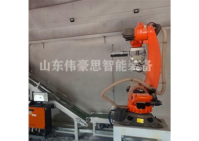 樹脂顆粒拆垛拆包設(shè)備 機械手拆垛機工作流程