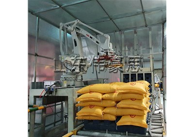 水泥碼垛機(jī)器人有哪些工作方式？