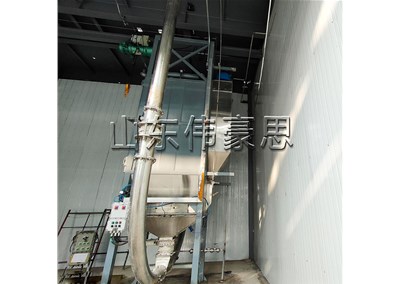 石墨粉自動噸袋拆袋機 無塵噸包卸料設(shè)備實拍