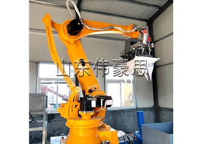 生石灰機(jī)械手拆包機(jī)是如何實(shí)現(xiàn)無塵卸料的？