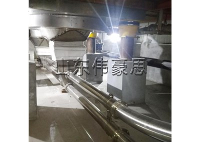 堿粉管鏈?zhǔn)捷斔蜋C 管鏈粉料輸送機定制