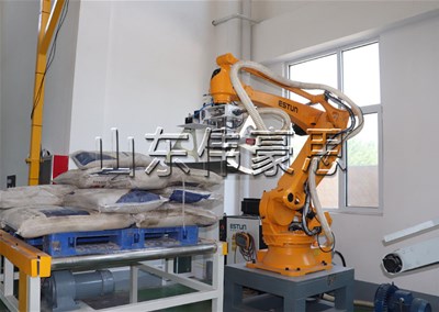 為什么選擇石灰粉全自動拆垛機？