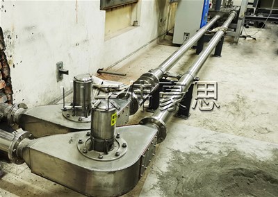 氧化鈣粉管鏈輸送機 管鏈粉體輸送機簡介