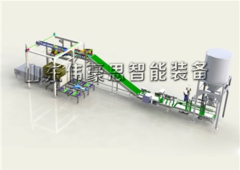 自動包裝碼垛線（給袋式包裝機(jī)+高位碼垛機(jī)）